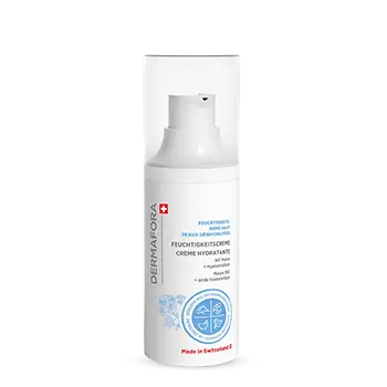 Crème hydratante Dermafora gamme peau déshydratée