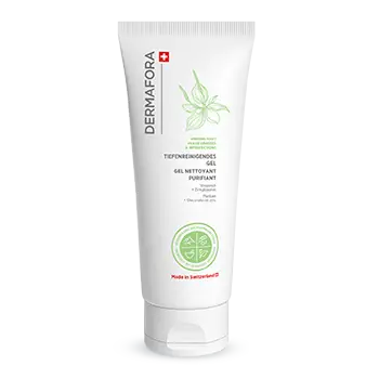 Gel nettoyant Dermafora gamme peau à imperfections
