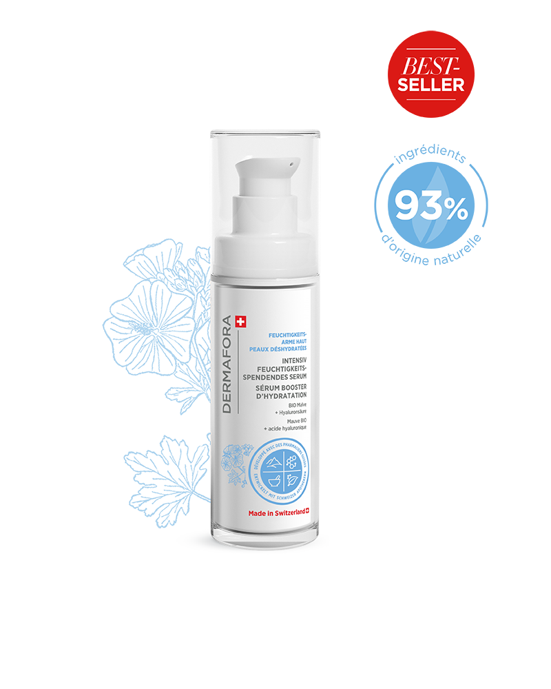 Sérum booster Dermafora gamme peau déshydratée avec note 93 %