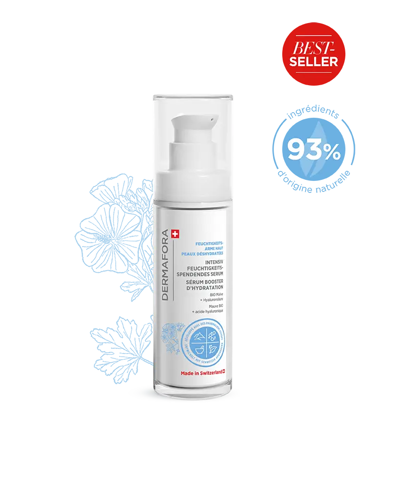 Sérum booster Dermafora gamme peau déshydratée avec note 93 %