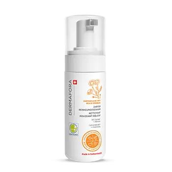 Mousse nettoyante Dermafora gamme peau sensible