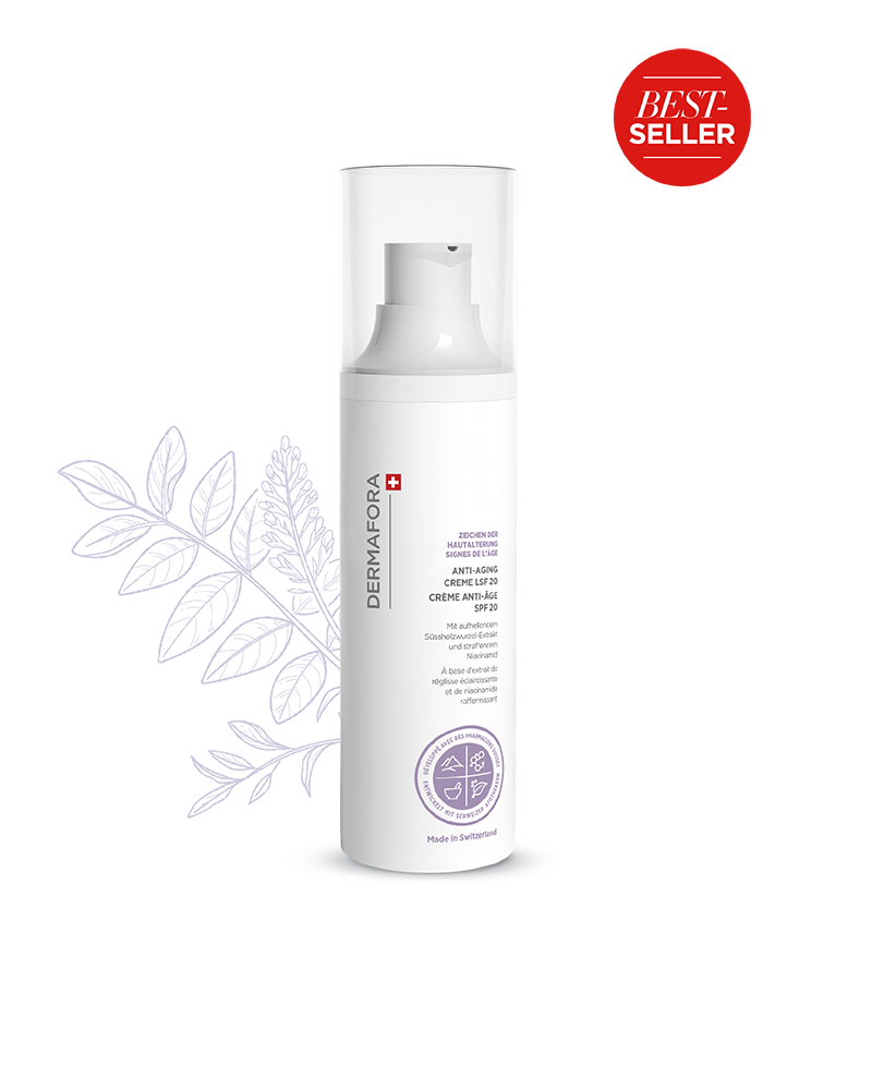 Soin Dermafora gamme signes de l'âge avec label best-seller