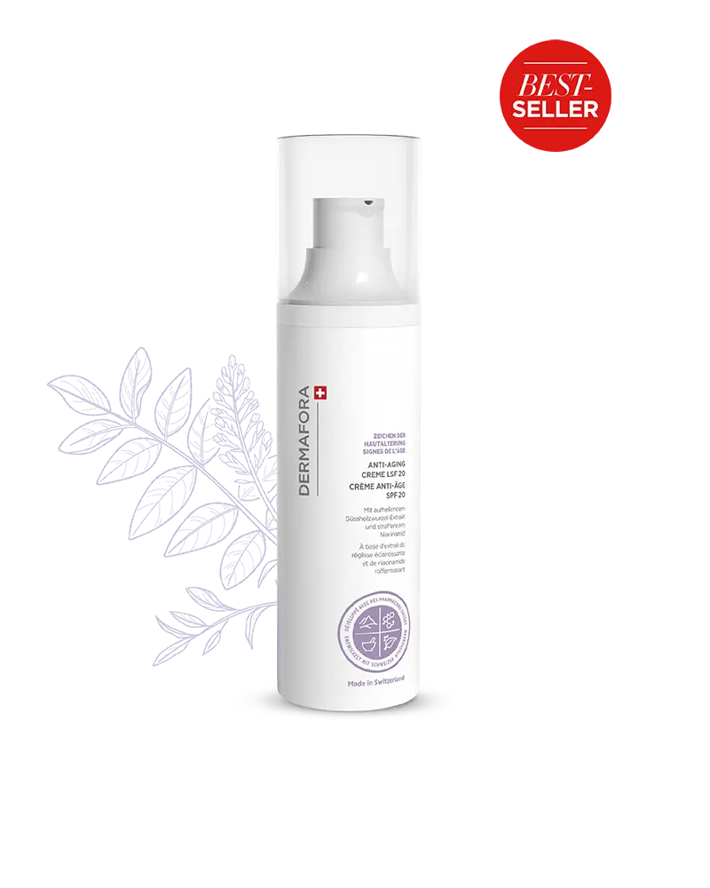 Soin Dermafora gamme signes de l'âge avec label best-seller