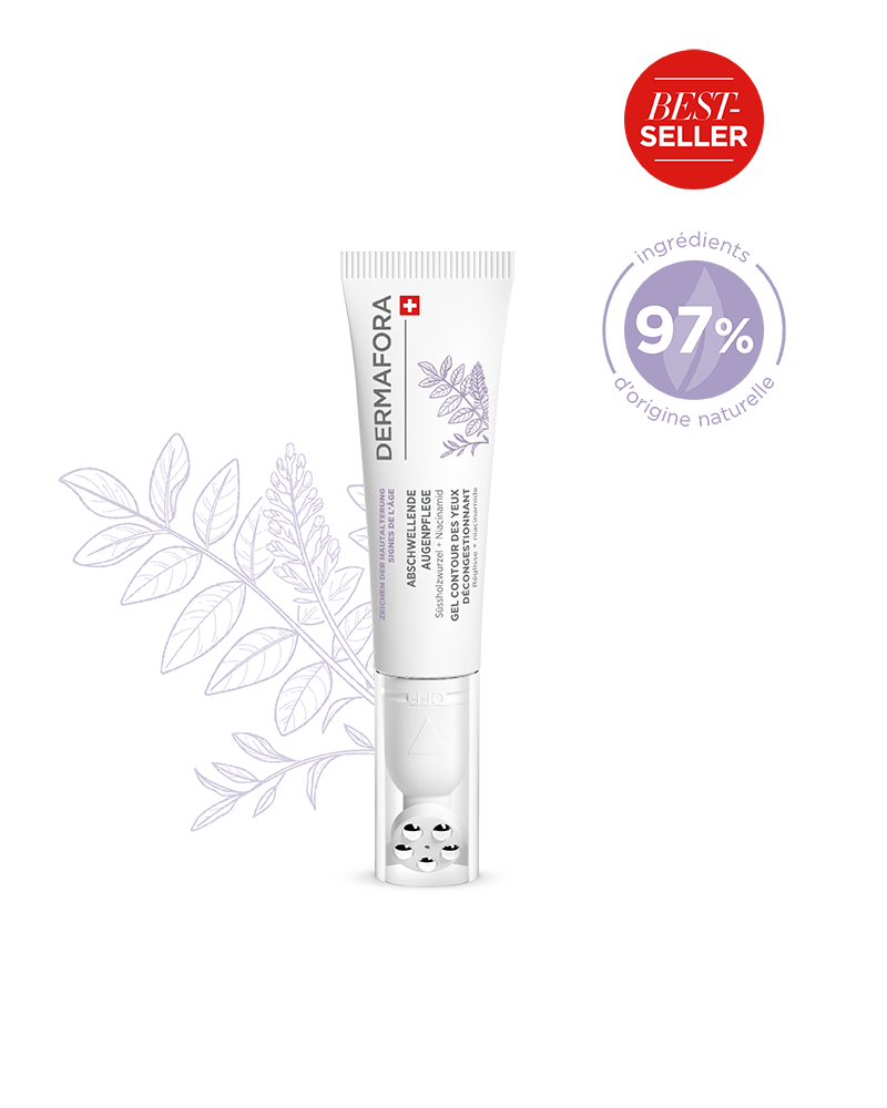 Soin contour des yeux Dermafora avec note de satisfaction 97 %